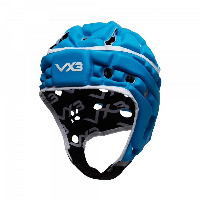 VX3 Airflow Rugby Head Guard Electric Blue