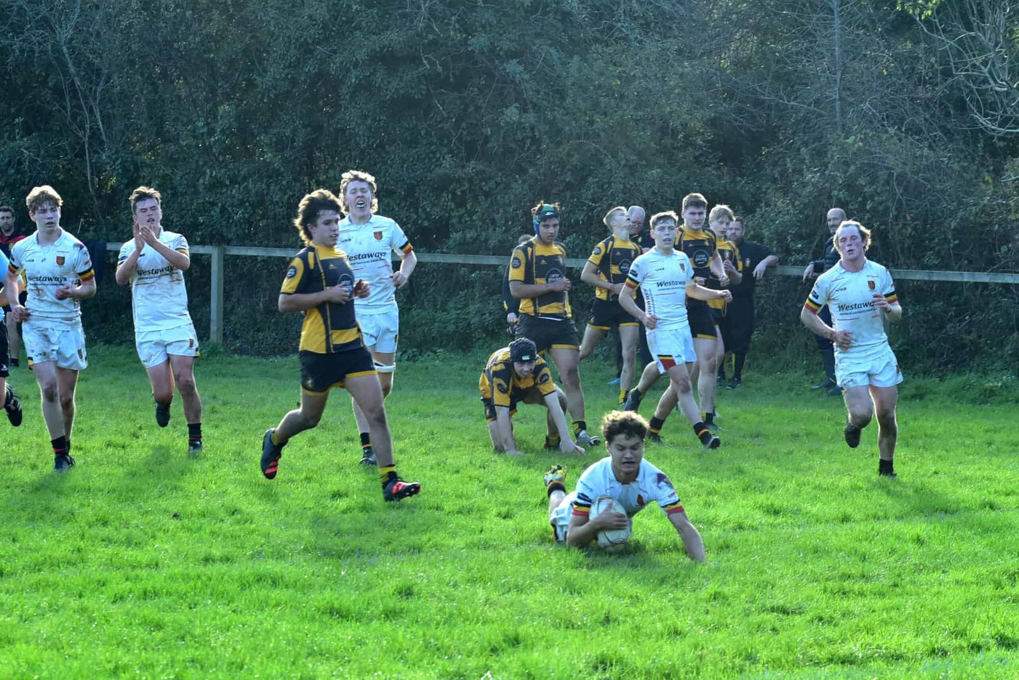 Newton Abbot Rugby Club Colts VS Crediton Colts