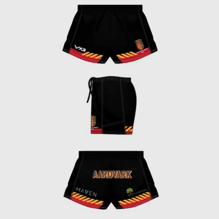Westaways Black Replica Shorts