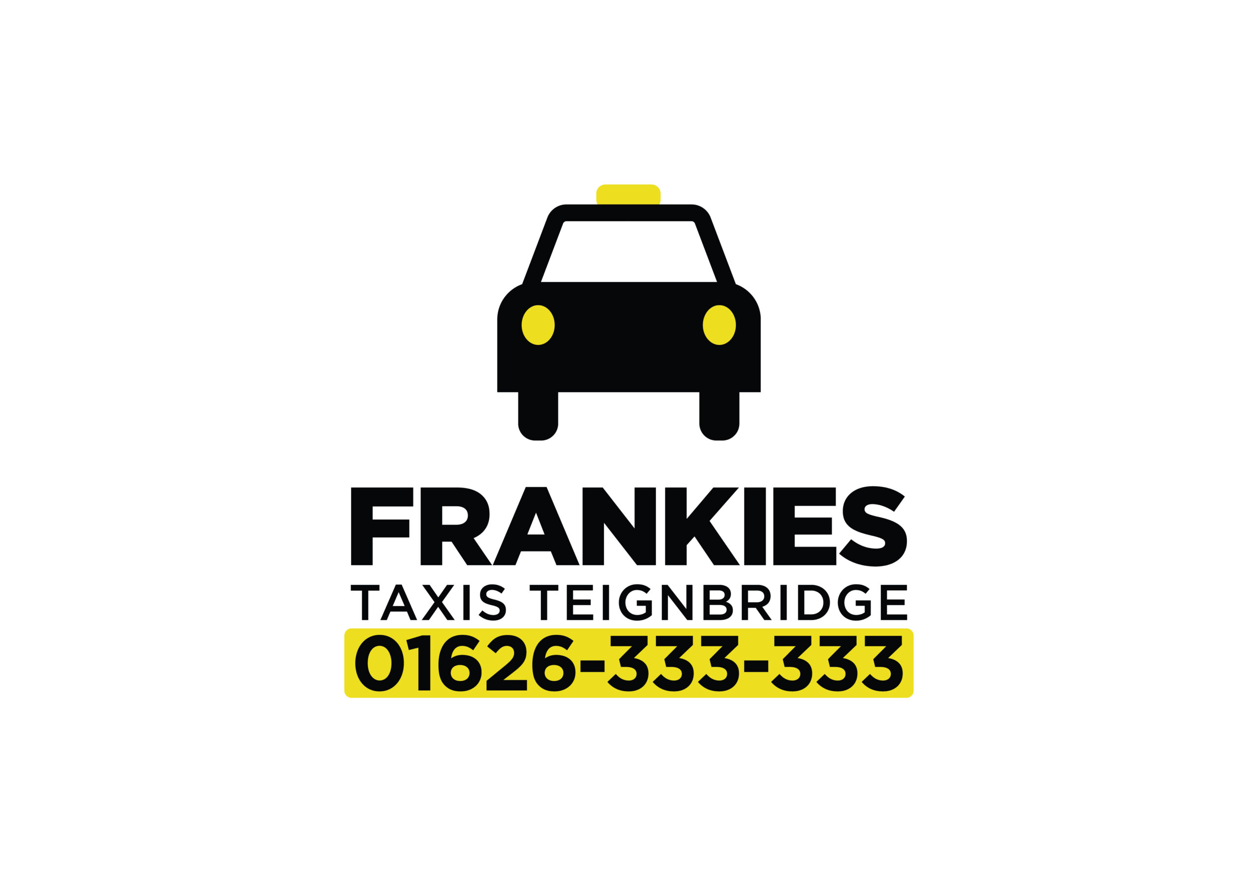 Frankies Taxis Teignbridge logo